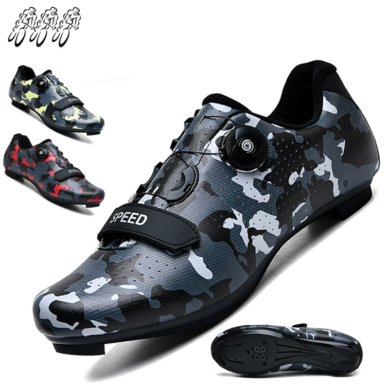 

Nuevas zapatillas de ciclismo para hombre, zapatillas de ciclismo de carretera unisex, zapatillas antideslizantes para bicicleta