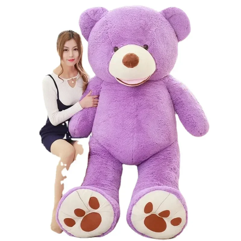 

Large Size 200cm Giant America Bear Doll Toy Stuffed Plush Toys Full Filled Animal Teddy Bear Soft Doll Child Adult Gift