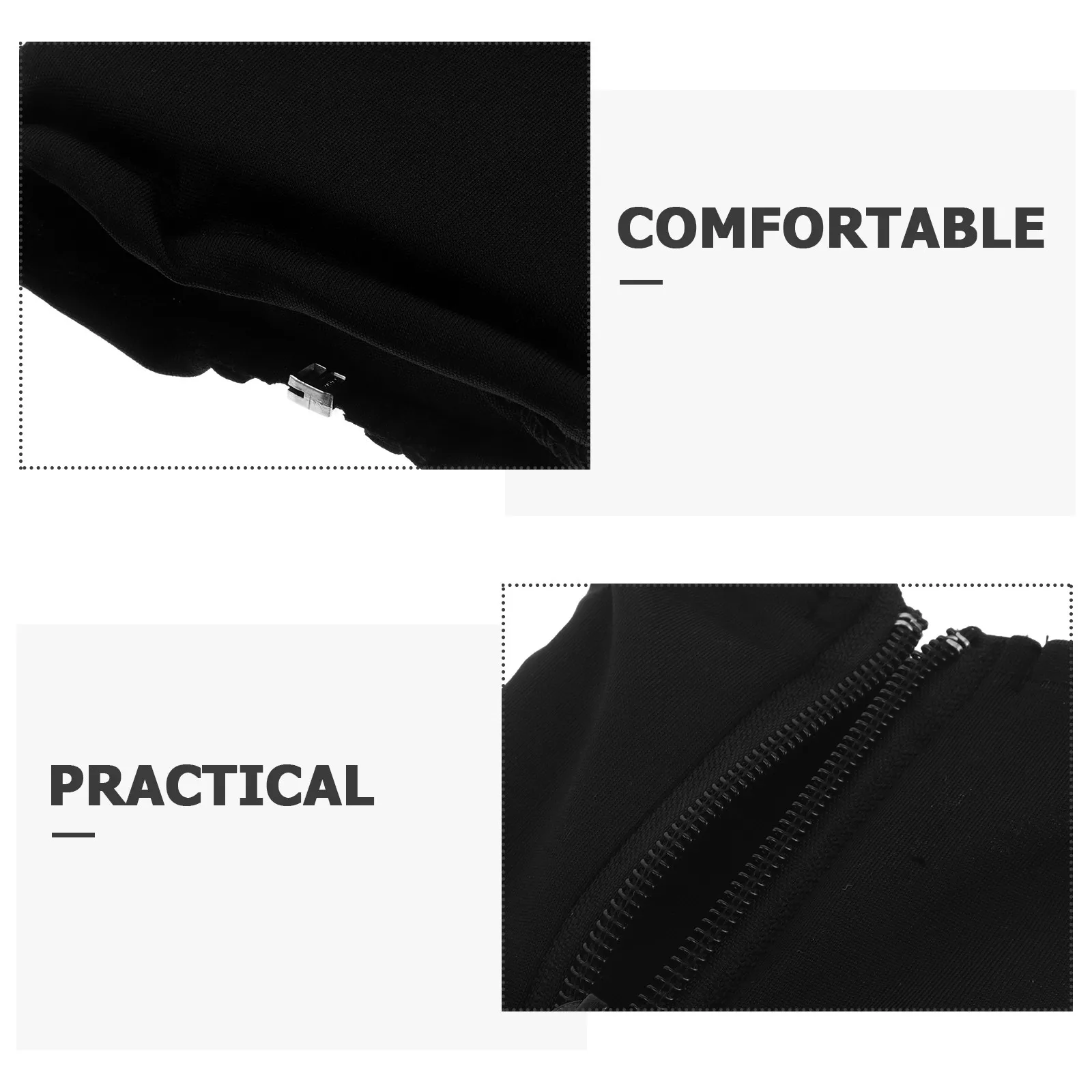 1Pair Office Chair Armrest Covers Elastic Breathable Sponge Padding Anti-Wear Protector Slip-on for Desk Gaming Computer Chair