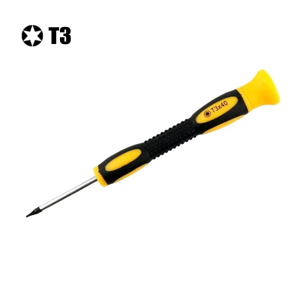 Imagem -06 - Hexágono Torx Chave de Fenda com Buraco Chave de Fenda Bit para Telefone Computador Reparação Ferramenta Mão 1pc t3 t4 T5h T7h