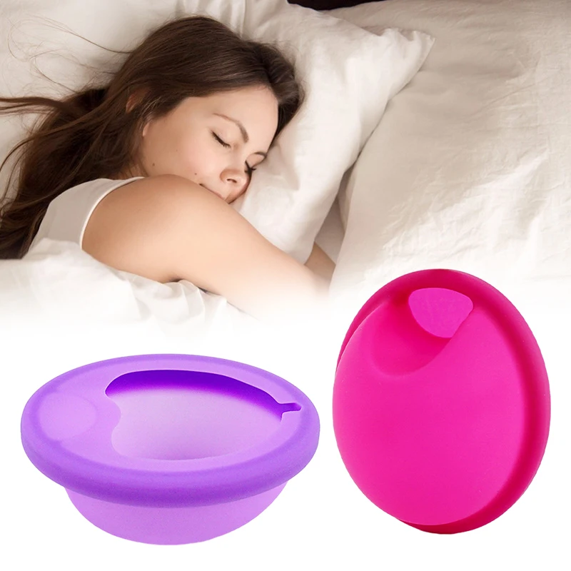 1pc Reusable Menstrual Disc For Women Feminine Lady Menstrual Disc With Tail Flat-fit Design Extra-Thin Sterilizing Silicone Cup