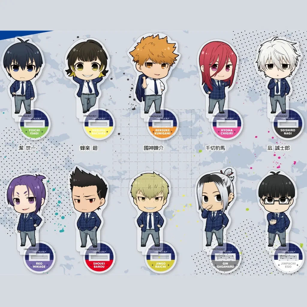 

Anime Mini Figure Doll Jingo Raichi Shouei Barou Gin Gagamaru Acrylic Stands Model Cosplay Toy for Gift
