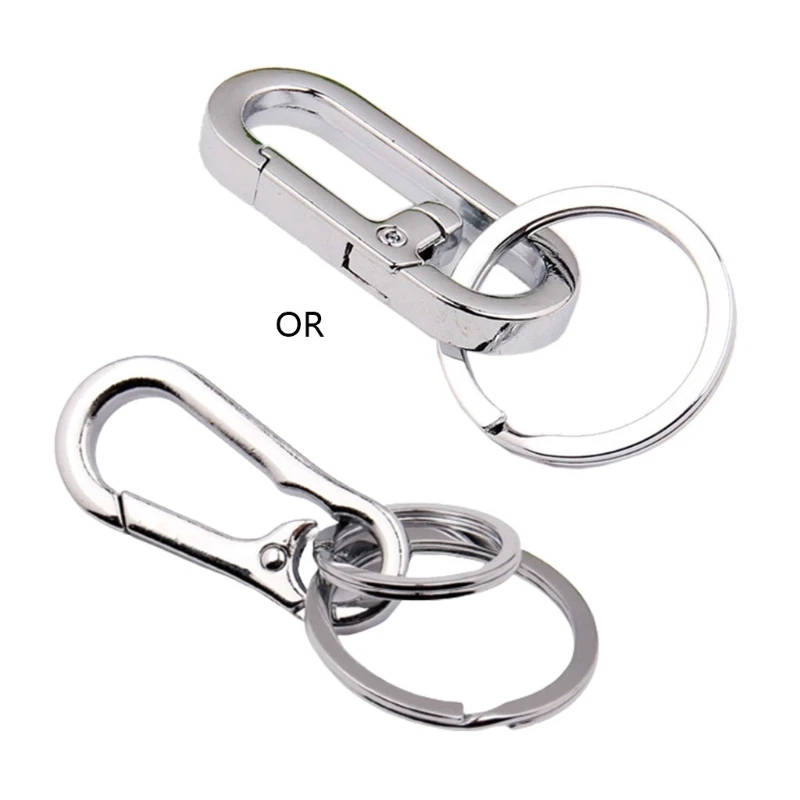 QM Heavy Duty for Key Rings Mini Carabiners Keychain Quickdraw Hooks Anti-rust