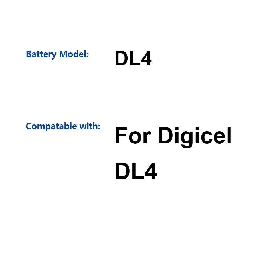 

Аккумулятор мобильного телефона 2950 мАч, долговечная работа, высокая емкость для Digicel DL4