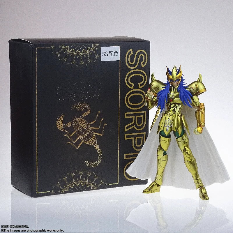 Figura de Acción Coleccionable Saint Seiya: Cloth Myth de San Escorpio Kardia SS Ver. LC Lost Canvas Gold Saint con Articulaciones Móviles - ¡En Stock!