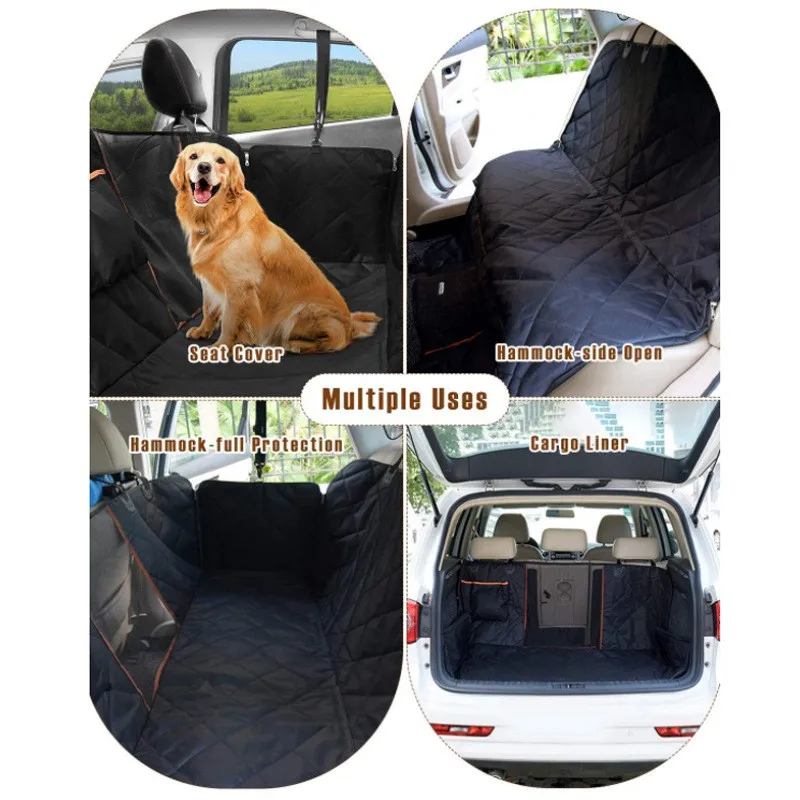 Portable Pet Car Mat Waterproof Dir Resistant Cross-Border Pet  Cuion Vehicle Interior Decoration Accories