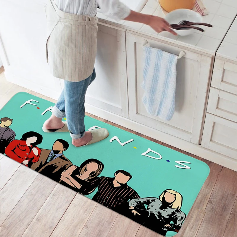 Custom Bathroom Rug S-Friendss Mats for Home Decorations Anime Carpet Kitchen Treadmill Rugs Carpet Living Laundry Room Rug