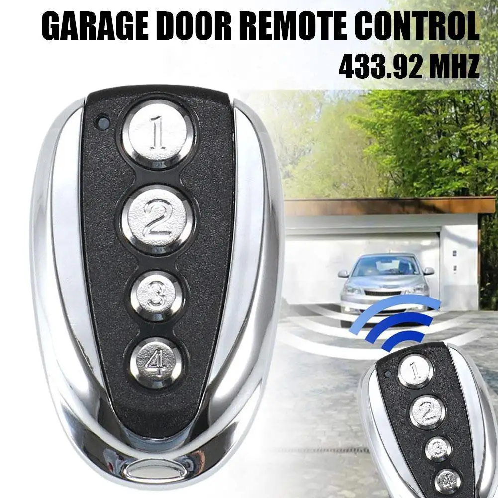 433.92Mhz Fixed Code Remote Duplicator Garage Door Remote Control Opener Electric Face To Face Car Gate Transmitter