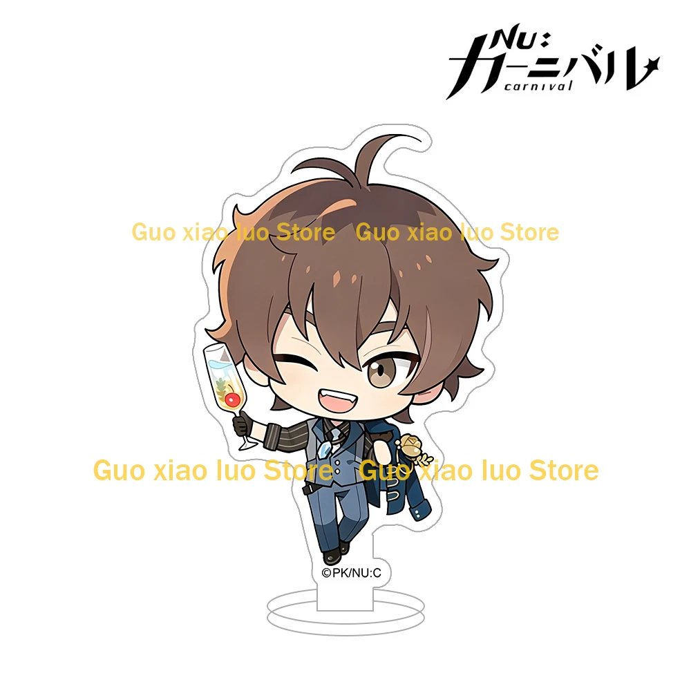 Nu: Carnival Morvay Eiden Edmond Olivine Quincy Kuya Blade Dante Rei Chibi Acrylic stand holiday gift keychain Anime Toy