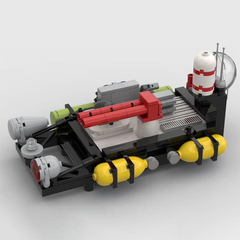 3250 PCS MOC ECTO-1 คลาสสิกภาพยนตร์โมด Ghostbusters Retro Vehicle Classic Car Model DIY Building Blocks ของขวัญวันเกิดของเล่น