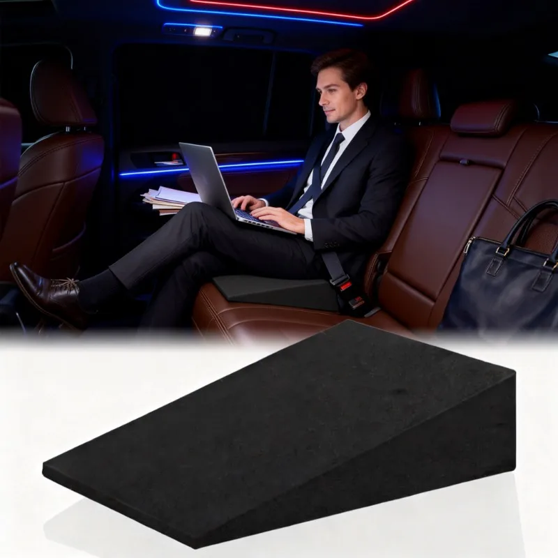 

Car Seat Cushion Leveling Pad Memory Foam Increase Height Fatigue Relief for Flattening Rear Seats Comfortable Seat Cushion