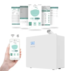 HVAC Fragrance Diffuser Essential Oil Nebulizing Diffuser Scent Machine 1000ML Aroma Diffuser For Home Large Room Hotel Spa