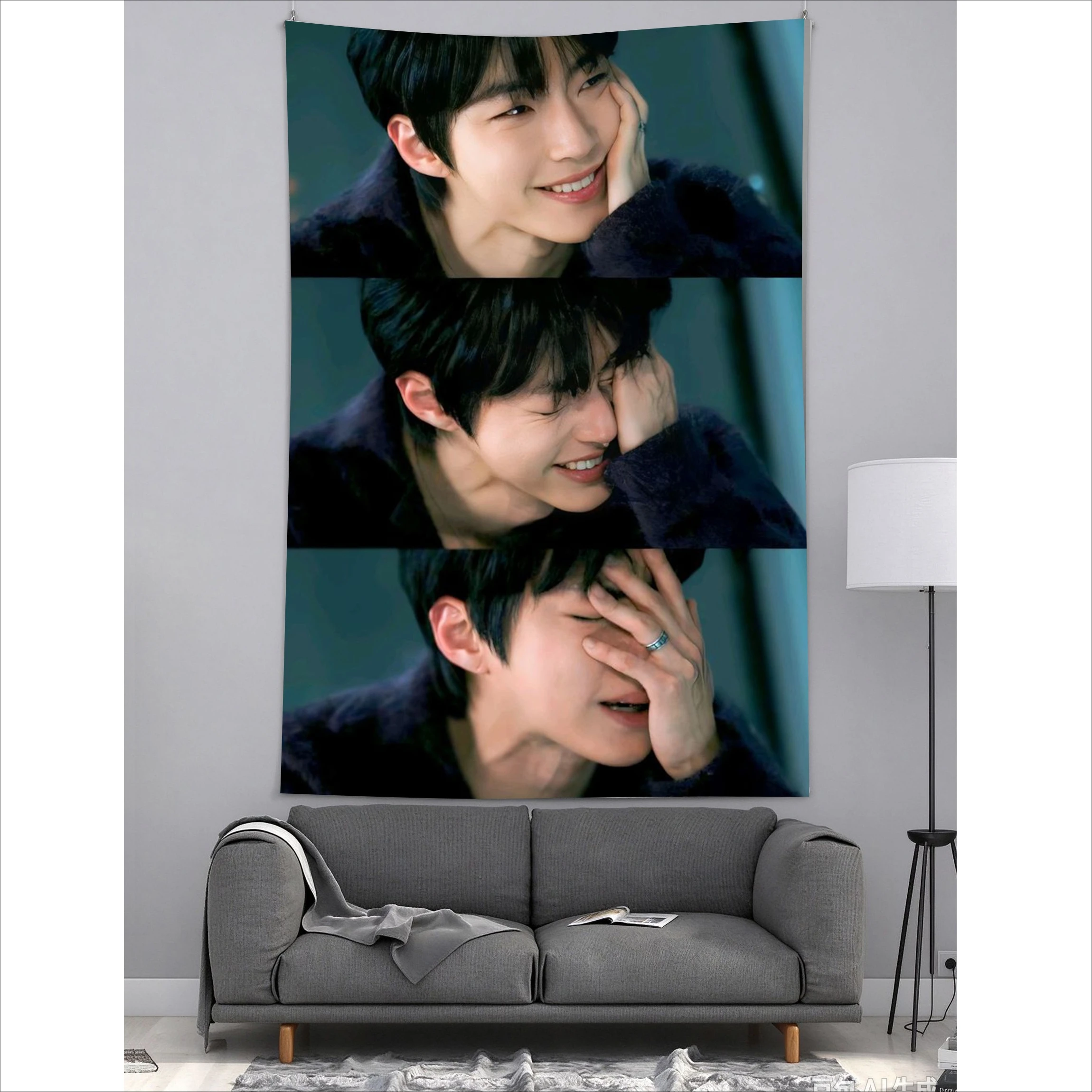 actor celebrity H-Hwang Inyoup decorative fabric Superior Home Space Indoor Decorative Art & Home Decor