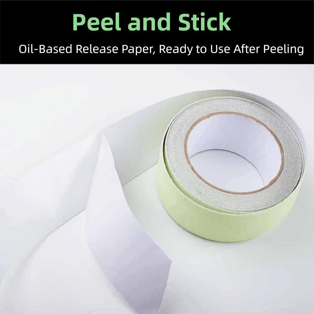 Glow in the Dark Anti Slip Tape 5CM x 5M Green Stripe Traction Tape Abrasive Surface Waterproof Non Skid Safety Tape Step Indoor