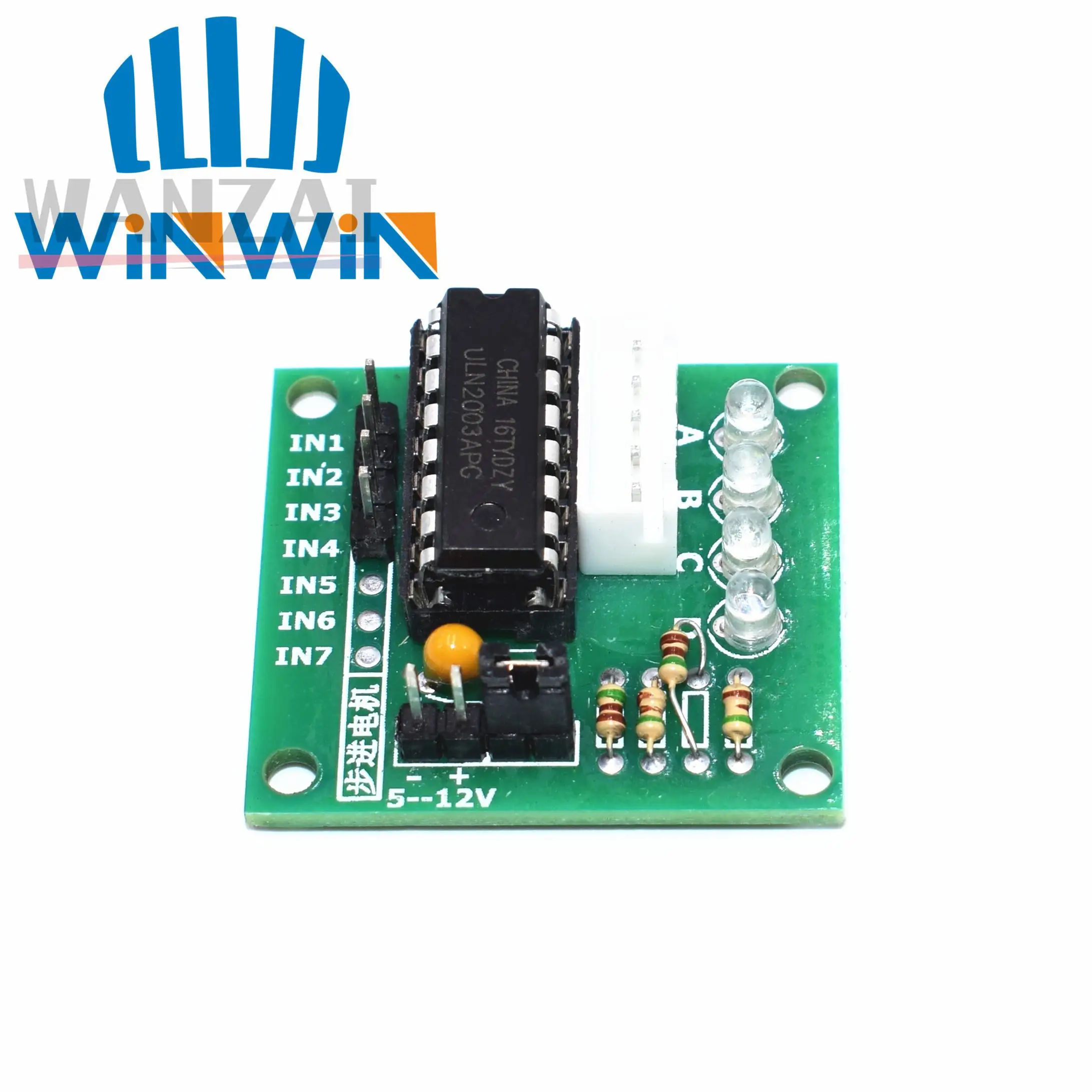 High-power ULN2003 Stepper Motor Driver Board Test Module For Arduino AVR SMD