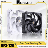 JONSBO HF3-120 Performance Fan 12CM Dual Ball High Speed ​​300-4000 Chassis Cooling Fan 120HB Server Industrial Fan Black/White