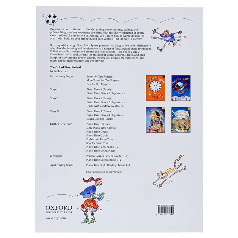 Piano Time Sports Book 2 Pauline Hall Oxford University Press 9780193727748 Book