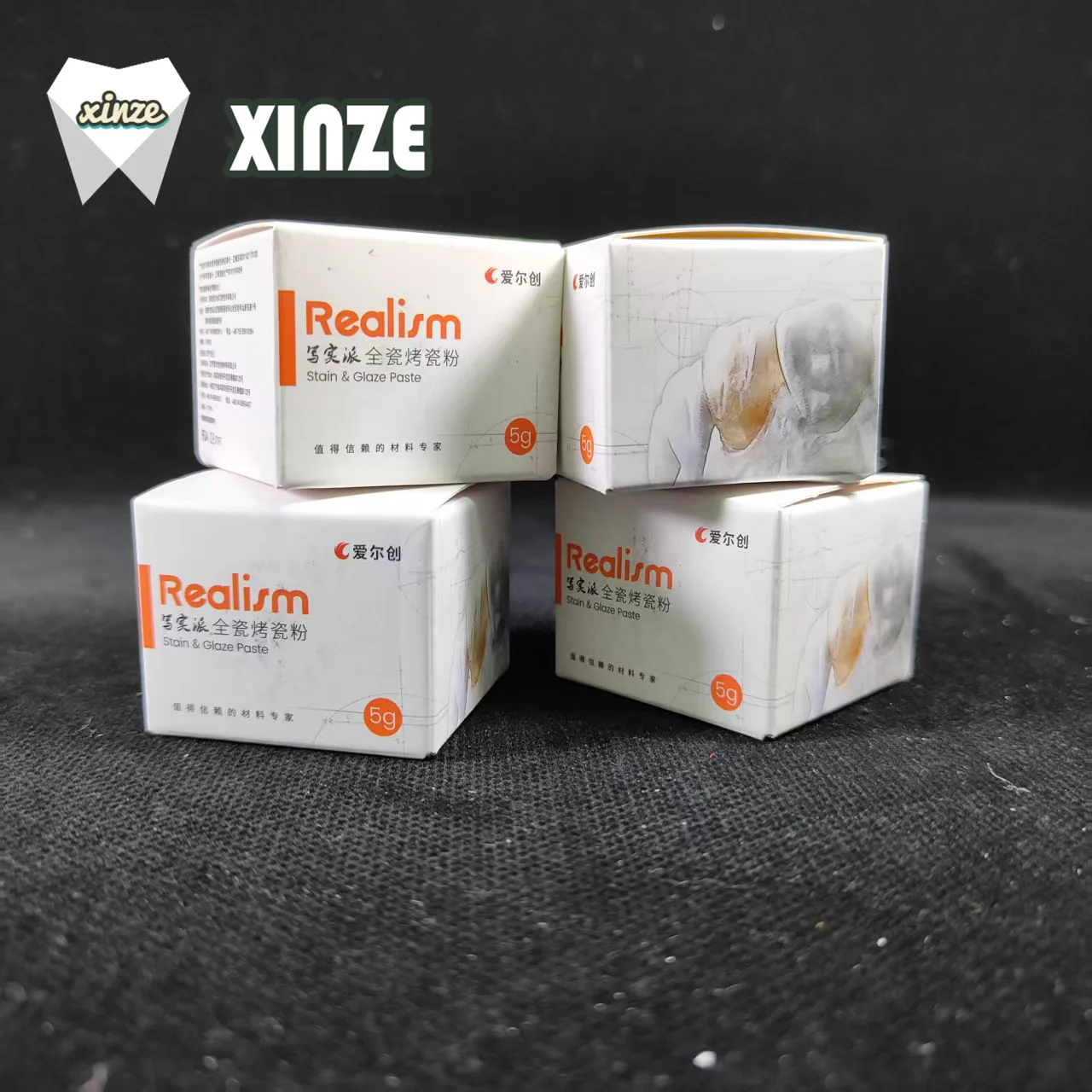 

Upcera Universal Stain color Upcera Realism Glazing Glaze Paste 5 г/коробка для циркониевой керамики Стоматологическая лаборатория