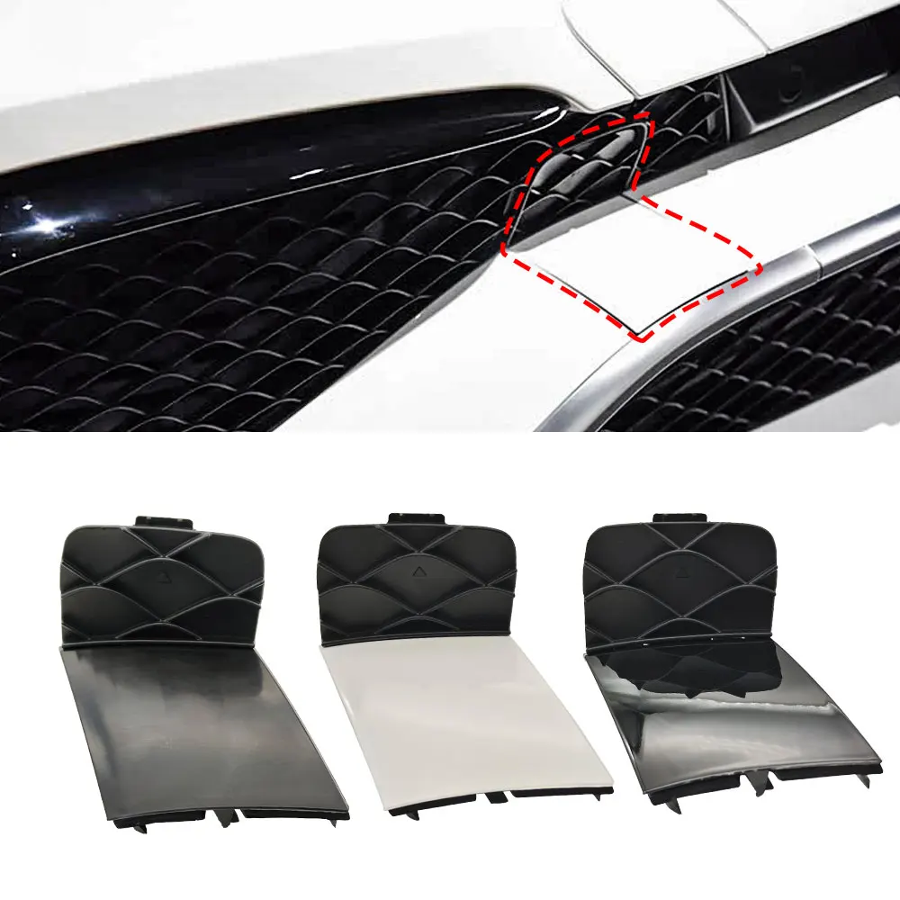 

Car Front Car Bumper Tow Hook Cover Cap Replacement For Mercedes Benz W166 GLE GLS Class AMG 2014-2019 GLE43 GLE63 GLS63 AMG