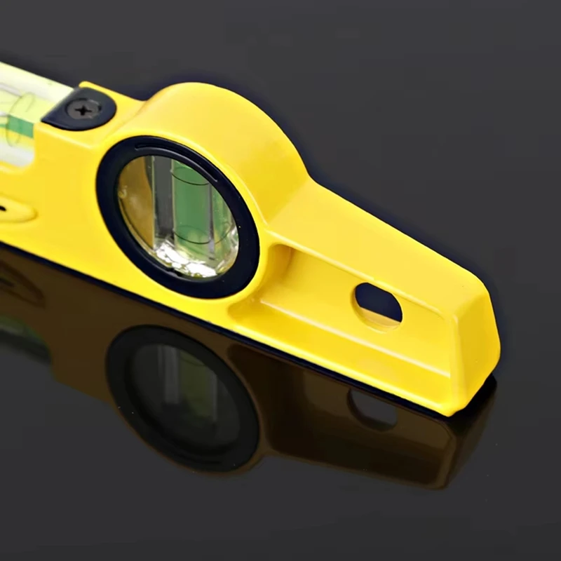 Portable Magnetic Spirit Level 3 Bubble High Precision Aluminum Alloy Construction Tools Measurement Bubble Level Gauge