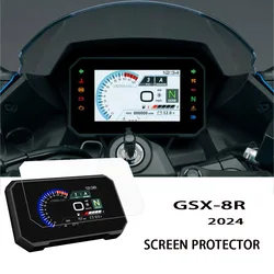 For Suzuki GSX-8R  Accessories Dashboard Screen Protector Motorcycle Instrument Protective Film GSX 8R GSX8R Parts 2024