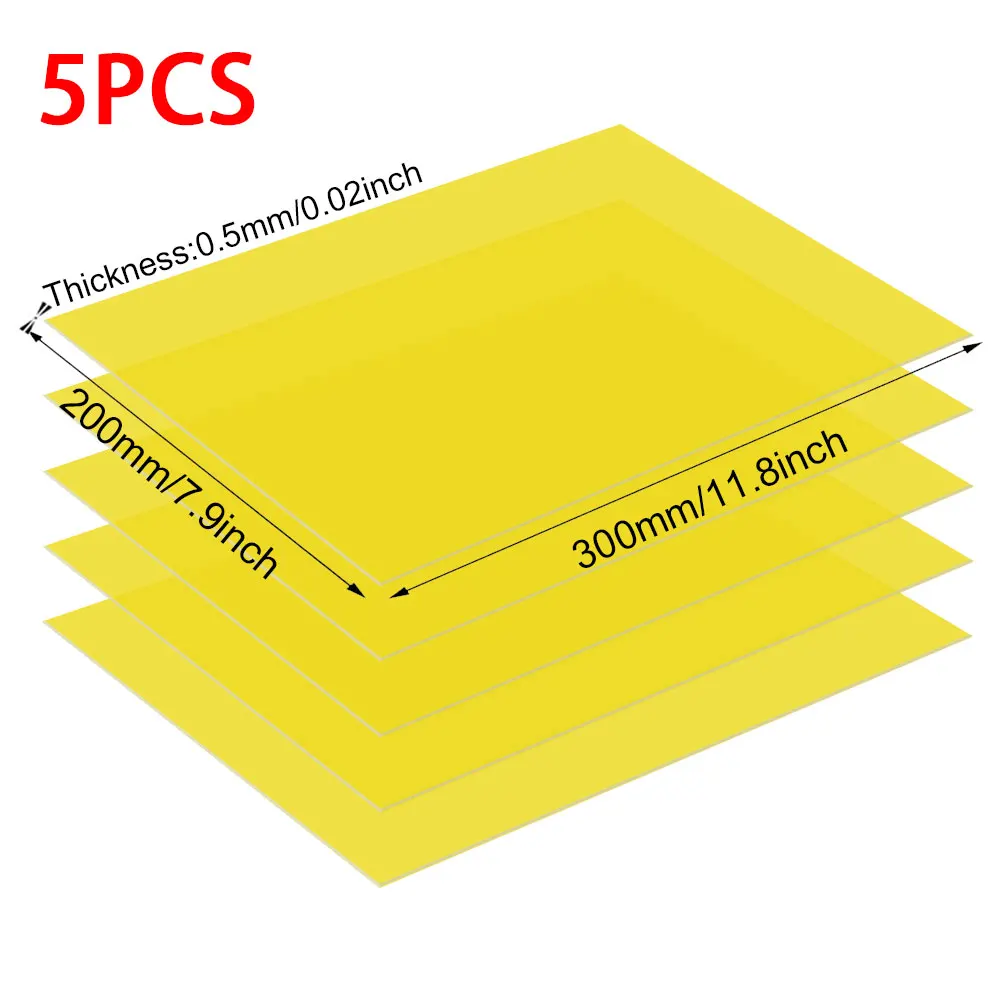 300 x 200 x 0,5 mm 3240 Epoxidfaserplatten-Isolierplatte, elektrisches Kit für 3,2 V, 280 Ah, 320 Ah, 310 Ah, 90 Ah, Lifepo4-Akku, DIY-Nutzung