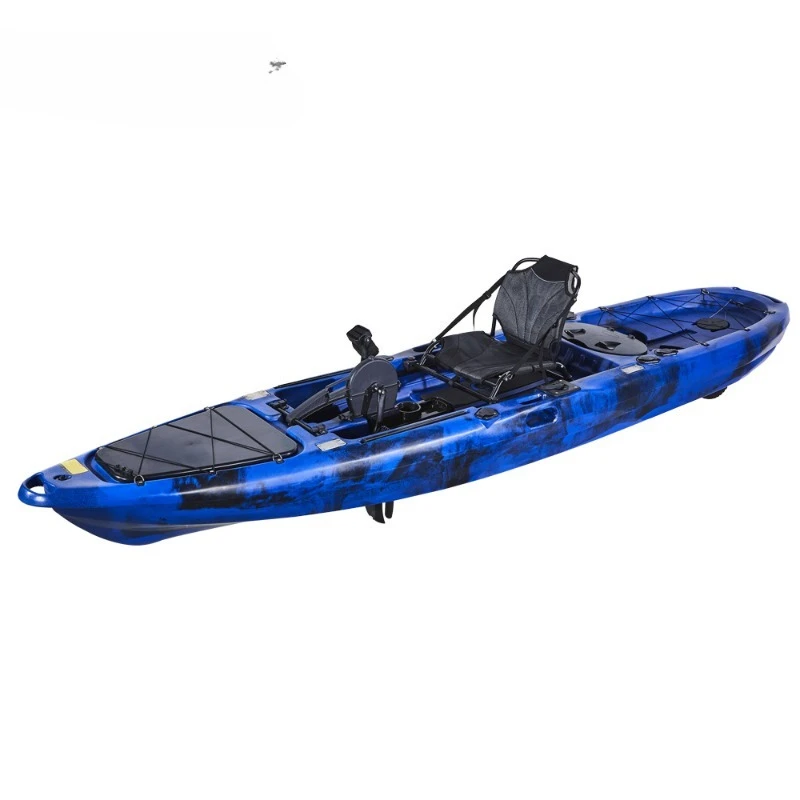 

Single Pedal Kayak Propeller Pedal Boat, Plastic Pedal Boat