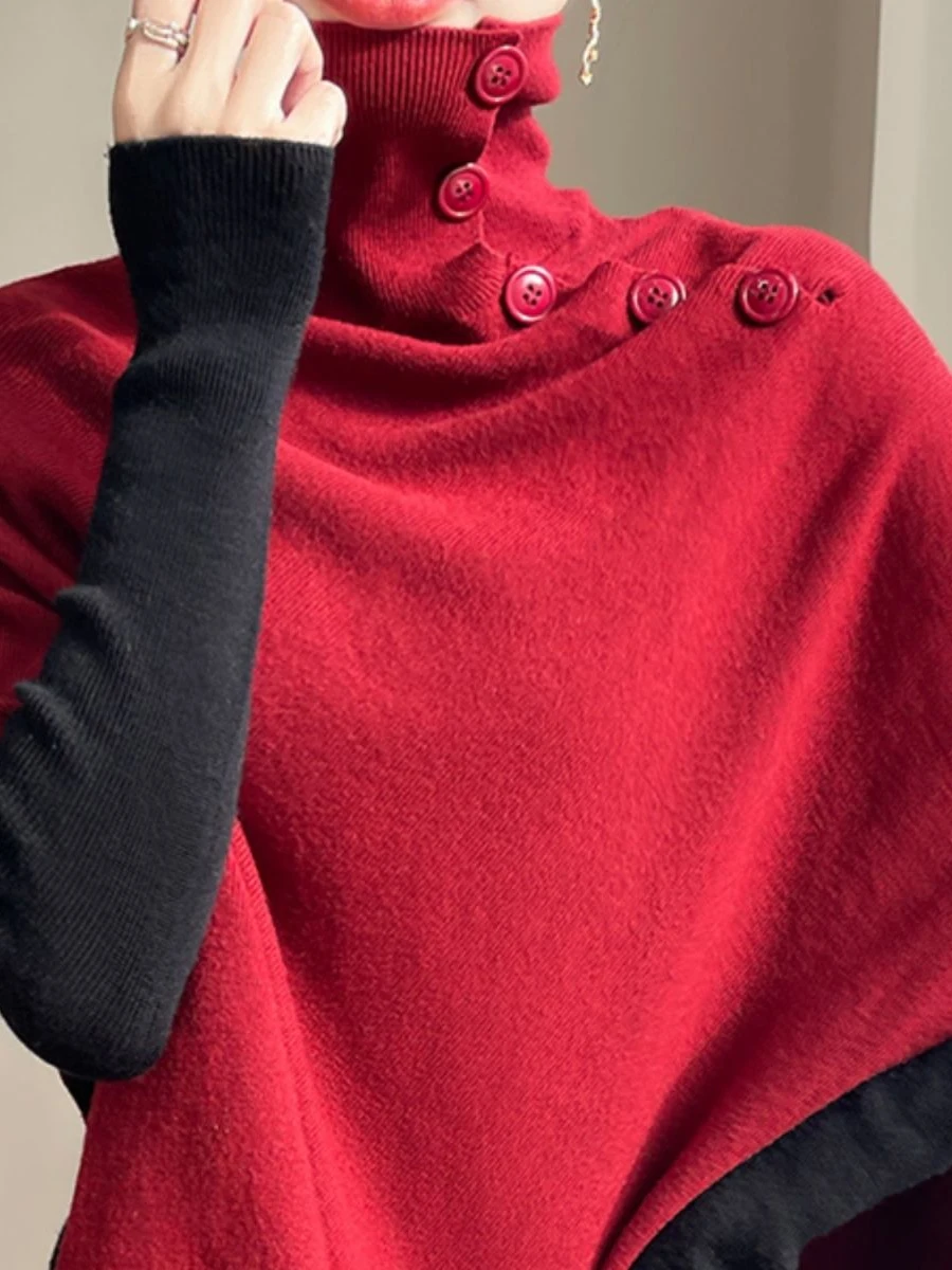 

Женский вязаный жилет, осень-зима, новый ворсовый воротник, базовый слой, одежда обычного кроя, мягкий средний тонкий трикотаж