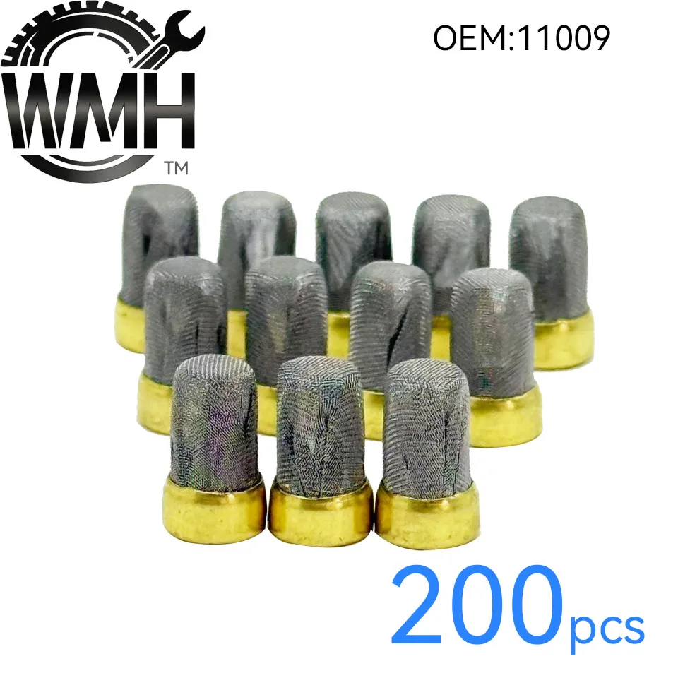 100/200Pcs Universal Fuel Injector Micro Filter Diesel Nozzle 11009 For FORD FESTIVA 1.3L L4