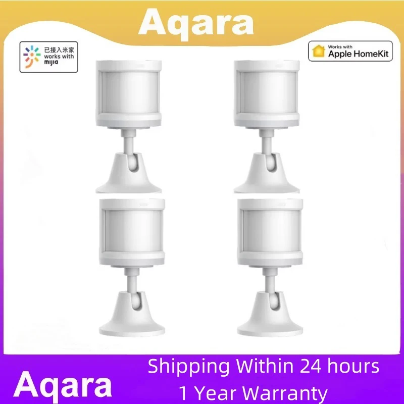 

Оригинальный датчик движения Aqara, умный датчик человеческого тела, ZigBee, беспроводное соединение, движение, умный дом для Mijia MiHome, приложение Homekit