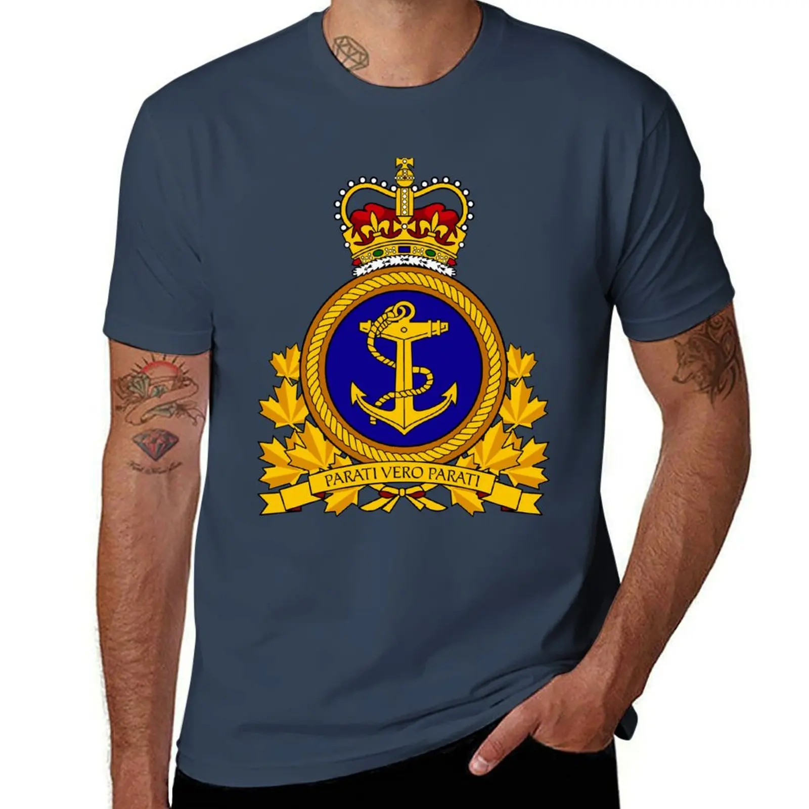 

Royal Canadian Navy - Marine royale canadienne T-Shirt anime Personalized t-shirt baggy shirts plain t shirts men