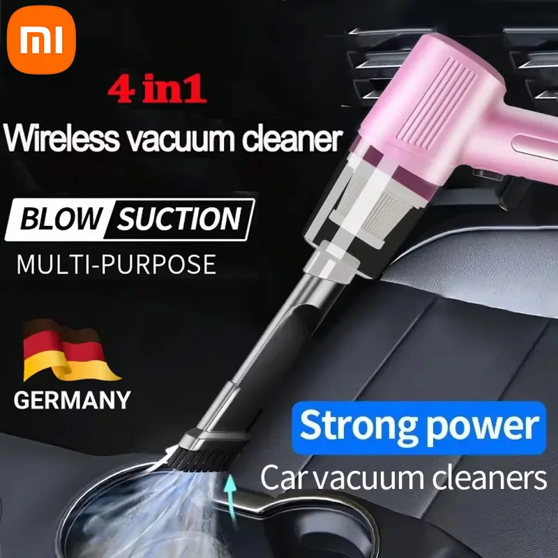 

Xiaomi Wireless Car Vacuum Cleaner Multifunctional Mini Portable High-power Suction and Blowing Integrated Cleaning Appliance