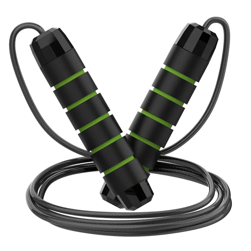 Das neue Springseil aus Stahldraht, verstellbares Springseil, Fitness, Workout, Training, Heimsportausrüstung, verwicklungsfrei