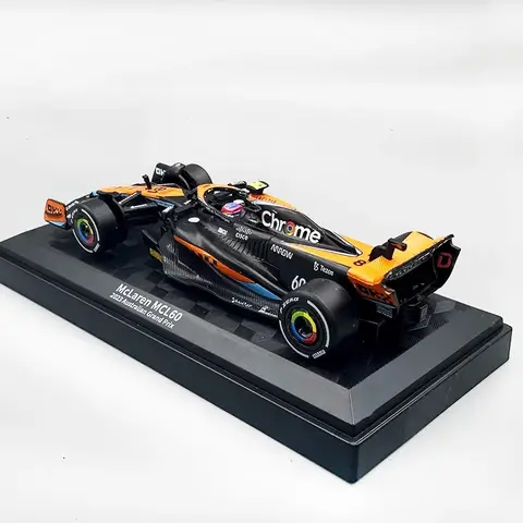 1:43 MCL60 2023 4# Lando Norris P2 British GP McLaren F1 #81 Oscar Piastri Diecast Legeringsmodell Samling Av Classic Love Hobby 10 best sales F1 McLaren - №3