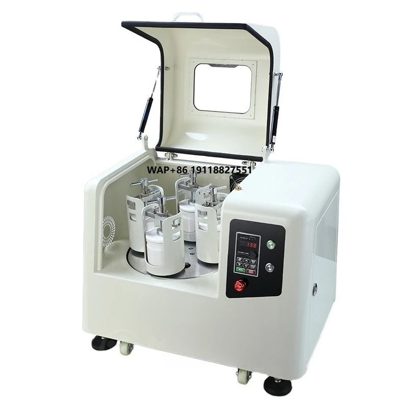 

2l High Energy Super Fine Powder Grinding Ce Approved 110v Touch Screen Full Diectional Planetary Ball Mill Machine
