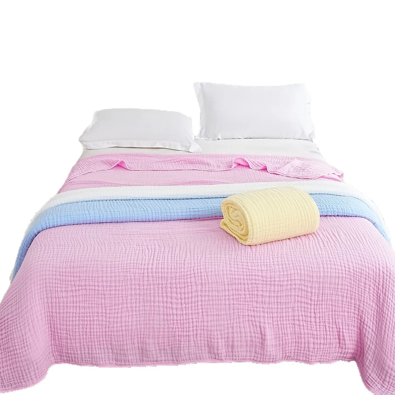 

200*150 6 Layer Muslin Blanket King Size Summer Baby Swaddle Wrap Blankets Cotton Soft Queen Large Bedding Quilt Blanket For Bed