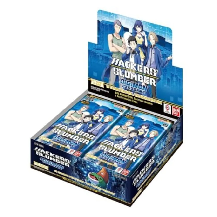 

Booster Box: Digimon Hackers' Slumber BT23 for Collectors and Enthusiasts Perfect for Competitive Play and Display Featuring Ra