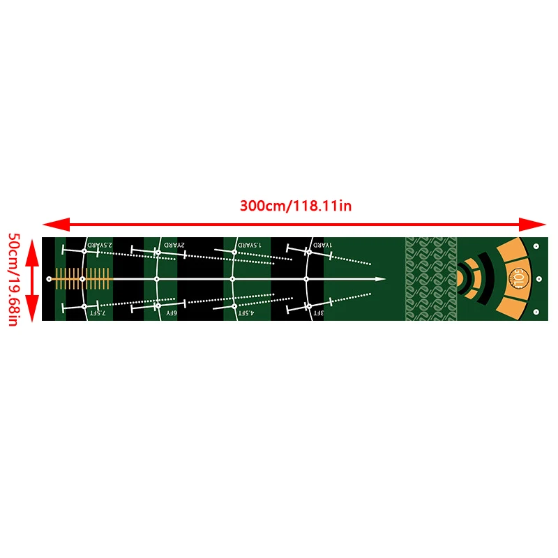 Golf Putting Indoor Golf Hitting Mat Green Mat Golf Practice Training Aid Equipment For Home Outdoor Backyard Golf Practice