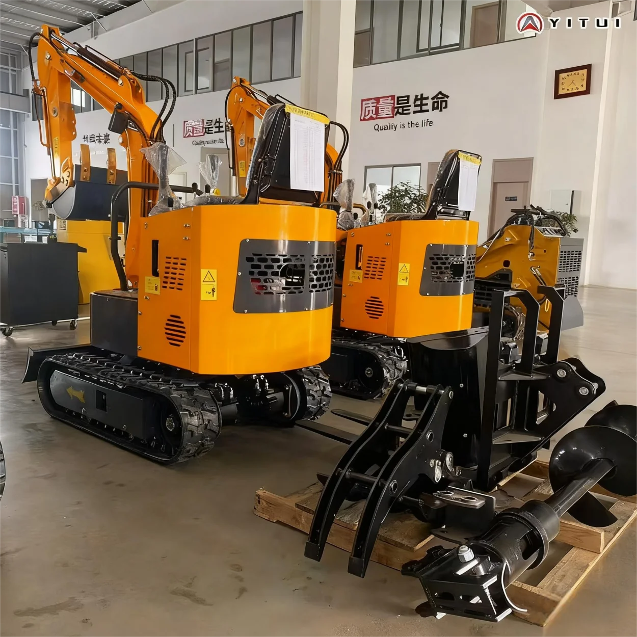 حفارة صغيرة 1.2 طن مخصصة للنقل المجاني محرك كوبوتا حفارة صغيرة مجنزرة مناسبة للمزارع العائلية #5