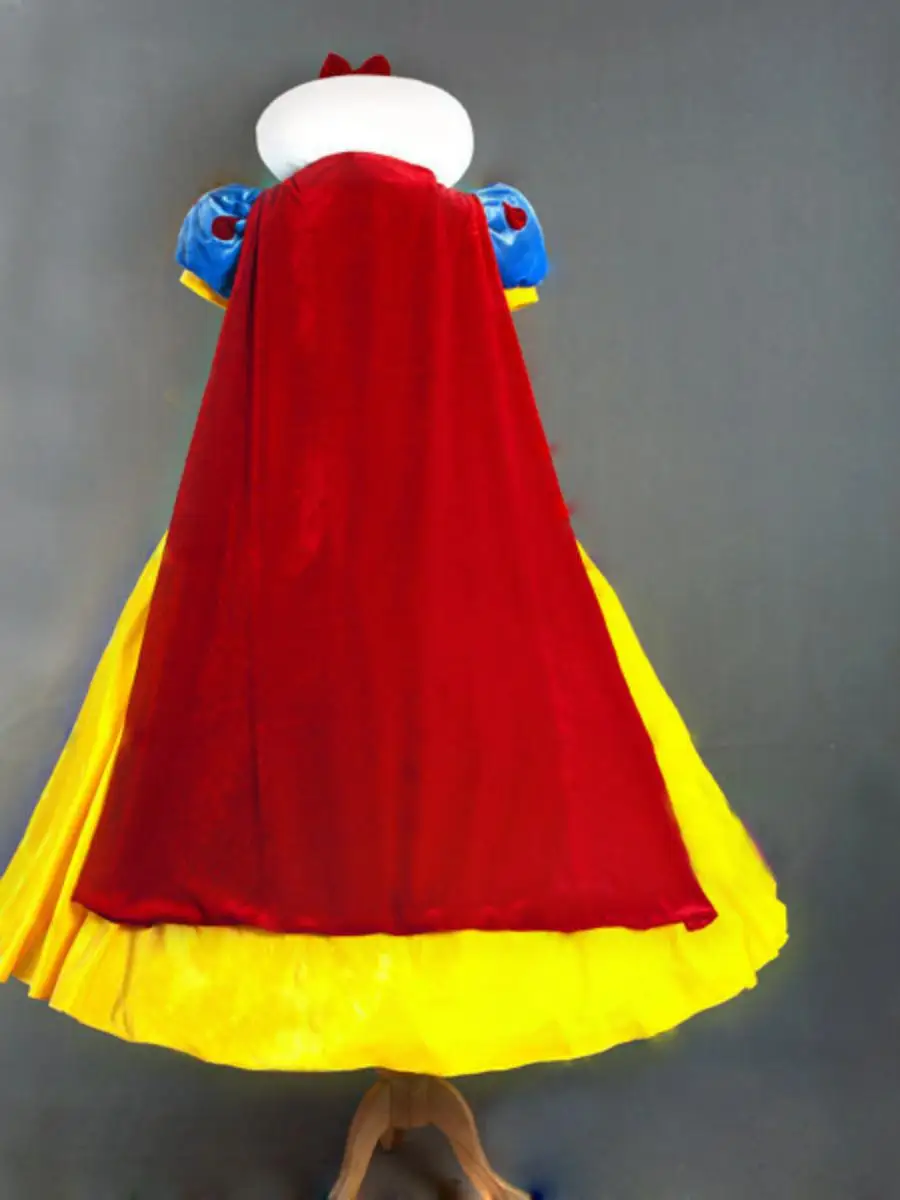 Costume da spettacolo loween Cosplay Gioco di scena Abbigliamento Biancaneve Gonna primaverile Costume di scena etnico Faion da donna