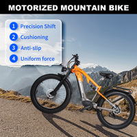 RANDRIDE YX80 Electric Bike, 1500W Brushless Motor, 48V 20Ah Battery, 26x4.0'' CST Fat Tire Ebike, 50km/h Speed,Hydraulic Brake