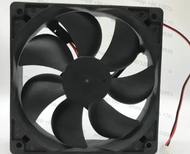 Ventilador de servidor de 2 cables PY-1225L12S DC 12V 0.20A 120x120x25mm