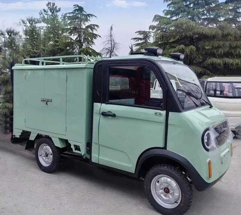 Cargo box delivery chain store e-commerce community intra-city delivery electric four-wheeler