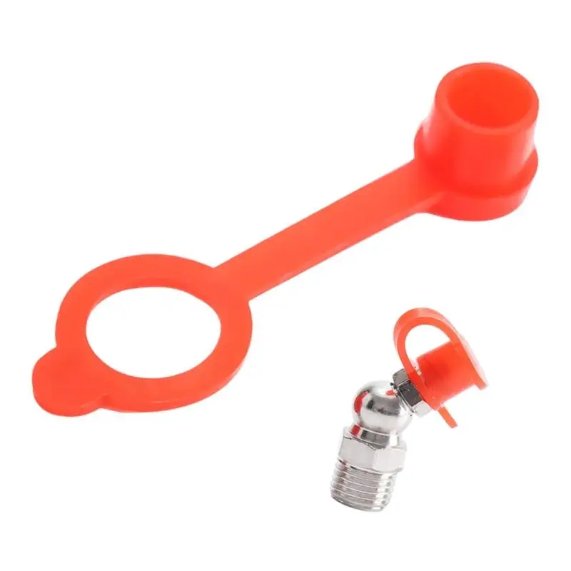 Packung mit 100 ABS-Schmiernippel-Staubschutzkappen für Motorräder, Nippel-Schutzkappe für und Maschinenschutz D2RD – Detail 3