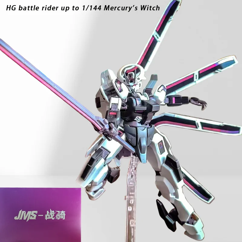 

Bandai Jimo Club HG Battle Rider 1/144 Mercury Witch Model assembled mecha toy figure gift ornament decoration