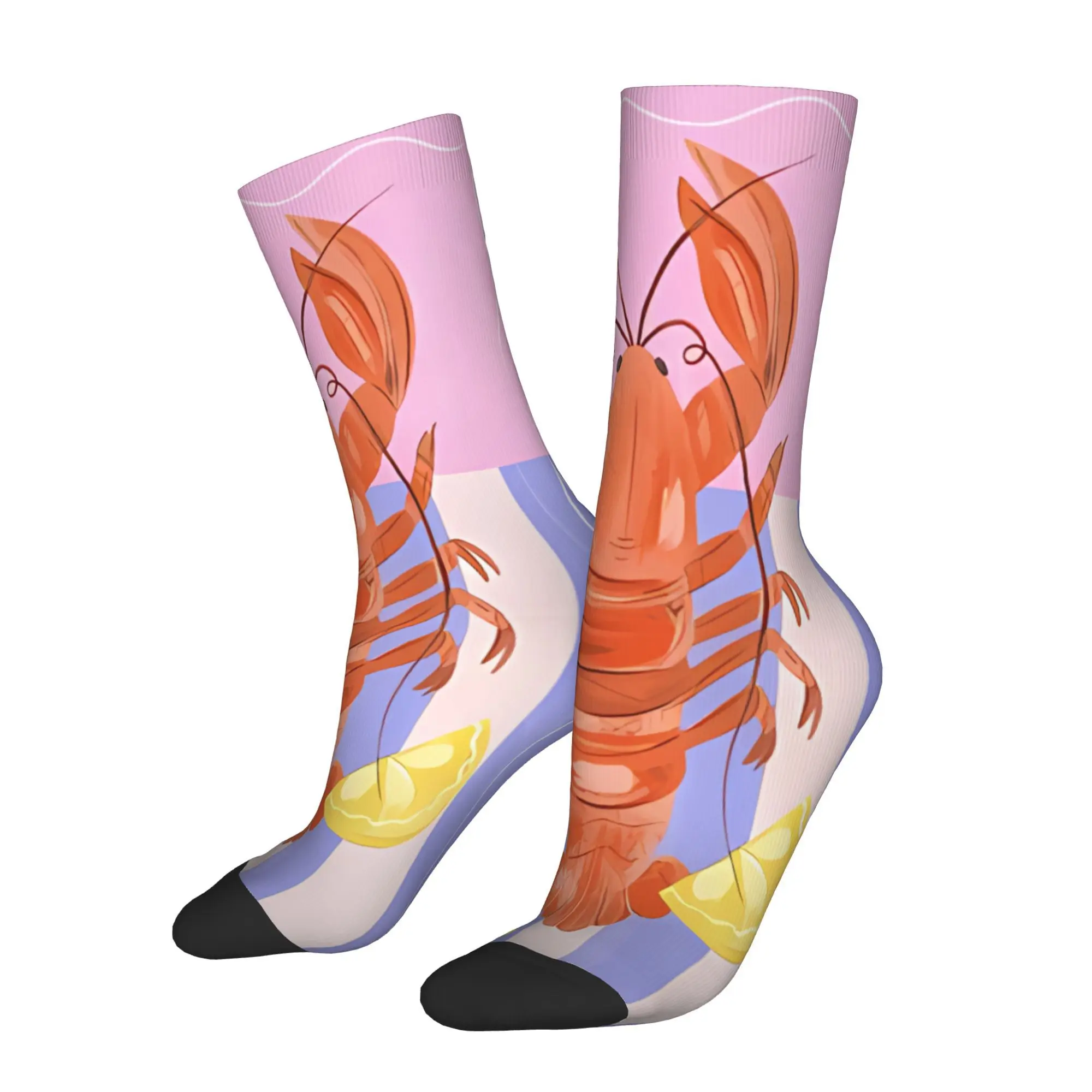 

Crayfish Funny Socks Male Mens Women Autumn Stockings Harajuku
