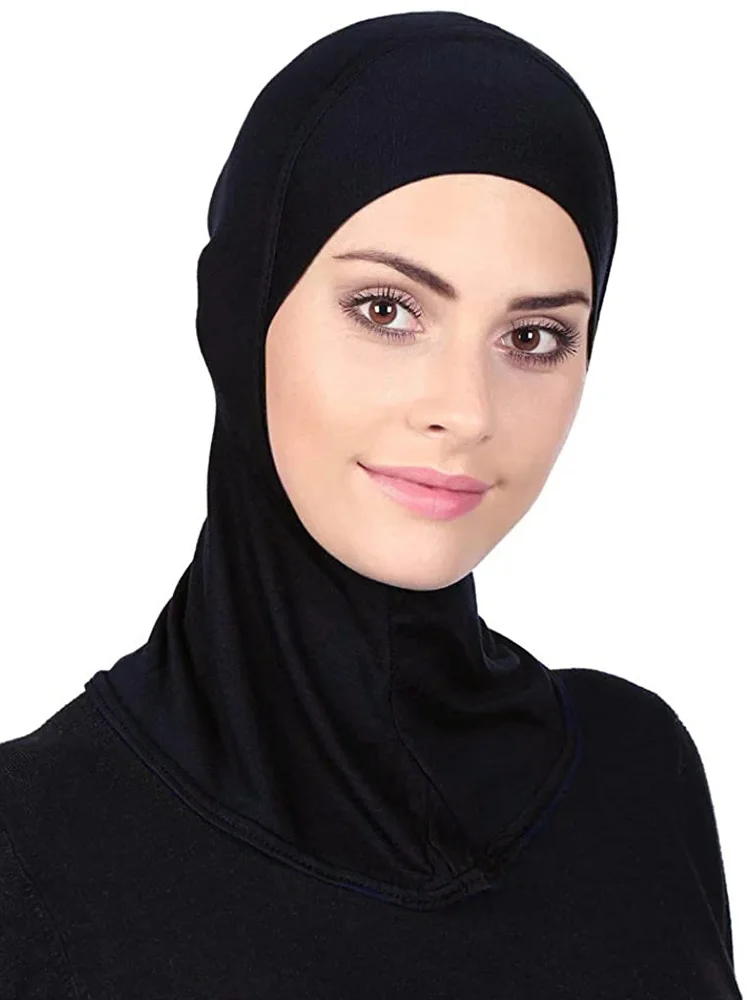 Ramadan islamski muzułmański podszalik kobiety welon hidżab szaliki na głowę muzułmańskie kobiety szalik turbany głowa dla kobiety hidżaby czapki kapelusz — zdjęcie 2