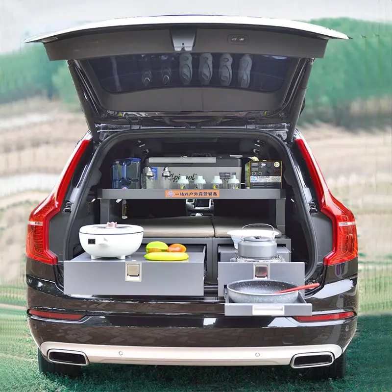 Sieben-Sitzer SUV RV Limousine Auto Smart Magic Box Kofferraum Aufbewahrungsbox Modifiziertes Mobil