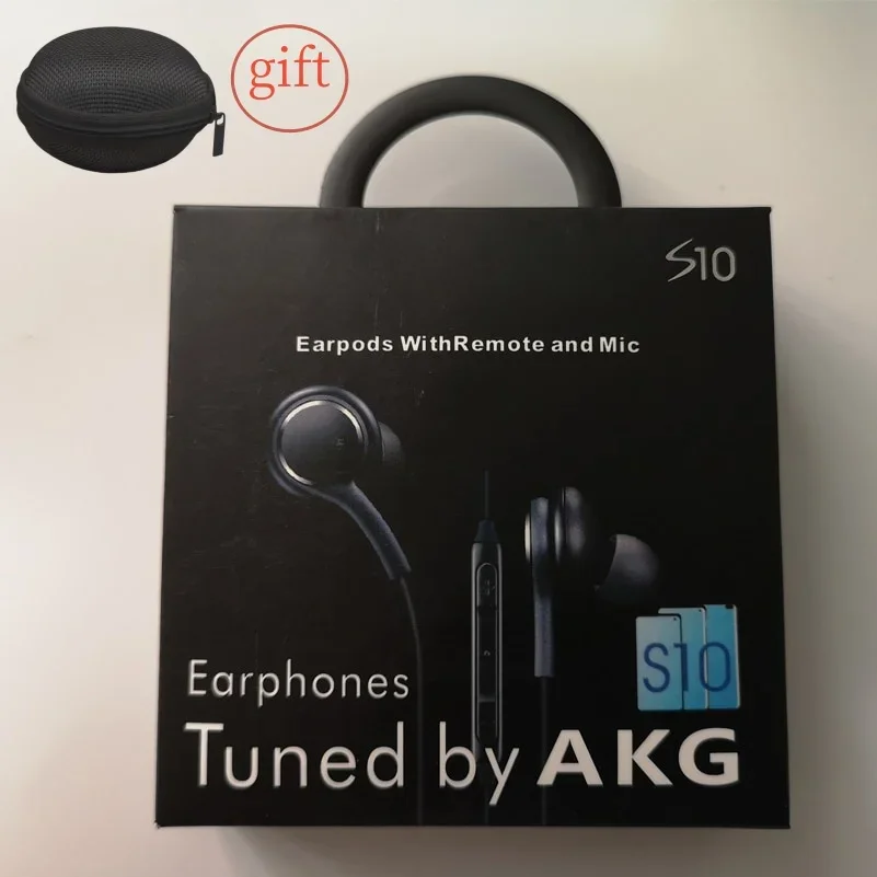 For  AKG Earphone EO-IG955 3.5mm In-ear with Mic wired headset for Samsung Galaxy s10 S9 S8 S7 S6 S5 S4 HUAWE smartphone