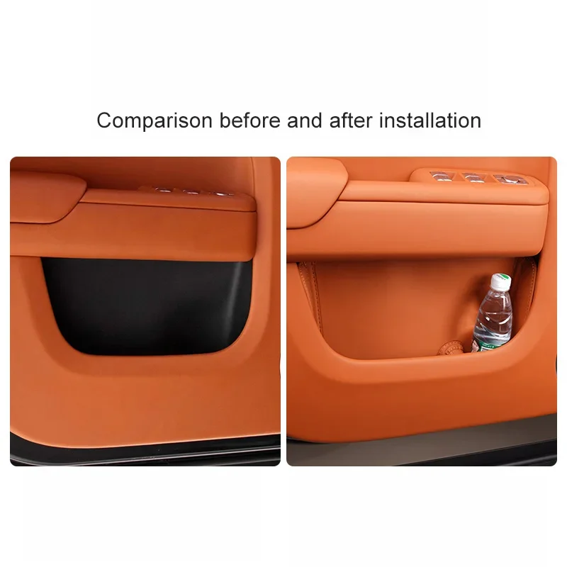 New model For Lixiang L9/L8/L7 door storage pocket door slot mat garbage bag design interior car modification accessories